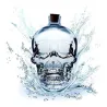 Schedelvormige glazen karaf - voor wodka / whisky / wijn - 180ml - 400ml - 750mlBar producten