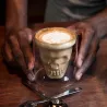 Drinkglas - skull design - dubbele bodem - voor wodka/wijn/koffie - 25 mlBar producten