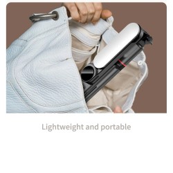 L15 - selfie stick - foldable mini tripod - with fill light - Bluetooth - remote shutterSelfie sticks