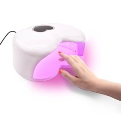 Heart shaped nail dryer - LED - UV - 96WNail drills