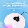 Heart shaped nail dryer - LED - UV - 96WNail drills