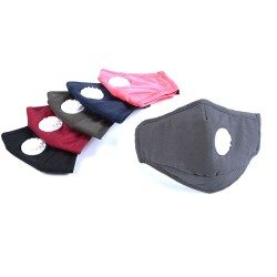 Protective face / mouth face mask - PM25 activated carbon filter - air valveMouth masks