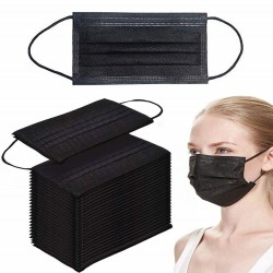 copy of Wegwerp antibacterieel medisch gezichtsmasker - mondmasker - 50 stuks zwartMondmaskers