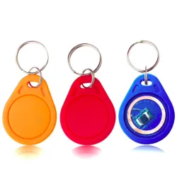 1356MHz IC M1 - S50 key-fob - tag control - key inductive card -entree guard systeem - sleutelhanger - 10 stuksSleutelhangers