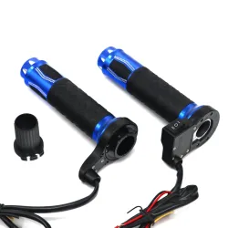 22mm - 7/8" - 12V - motorstuur - elektrisch verwarmde handgrepen - aluminium - 2 stuksHand Grips & End