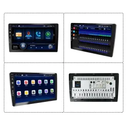 Autoradio met touchscreen - Android 10 - 2DIN - WiFi - GPS - Bluetooth - FM - AM - RDS - SWC - DSPDin 2