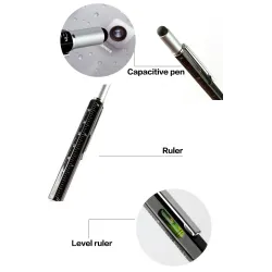 7 in 1 multifunctionele pen - liniaal - schroevendraaier - waterpas - touchscreen stylusPennen & Potloden