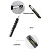 7 in 1 multifunctionele pen - liniaal - schroevendraaier - waterpas - touchscreen stylusPennen & Potloden