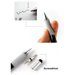 7 in 1 multifunctionele pen - liniaal - schroevendraaier - waterpas - touchscreen stylusPennen & Potloden