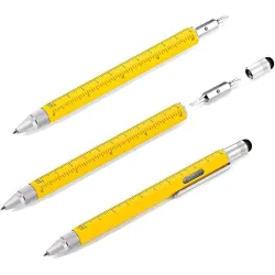 7 in 1 multifunctionele pen - liniaal - schroevendraaier - waterpas - touchscreen stylusPennen & Potloden