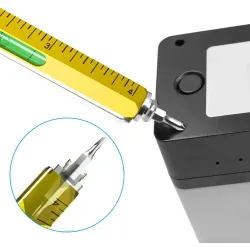 7 in 1 multifunctionele pen - liniaal - schroevendraaier - waterpas - touchscreen stylusPennen & Potloden