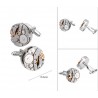 Mechanical watch movement - elegant cufflinksCufflinks