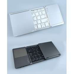 Opvouwbaar Bluetooth-toetsenbord - met touchpad - ultradunToetsenborden