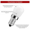 3W - E14 - AC 220V - LED - koelkastlamp - 2 stuksE14
