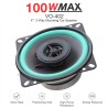 Universal car coaxial speaker - Hifi - full range - 2-way mounting - 100WSpeakers
