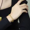 Geluksklavertje vier - gouden armbandArmbanden