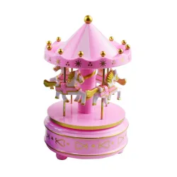 Carousel with horses - music boxDecoration