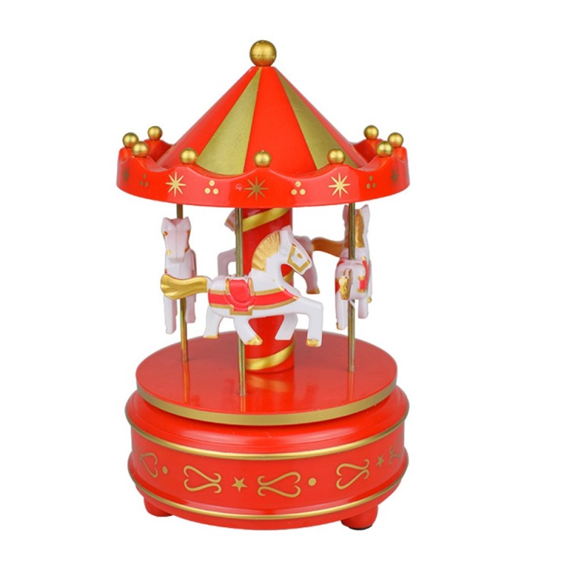 Carousel with horses - music boxDecoration