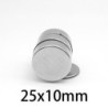 N35 - neodymium magnet - strong disc - 25mm * 10mmN35