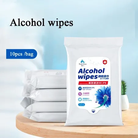 Antibacteriële vochtige doekjes - 75% alcoholHuid