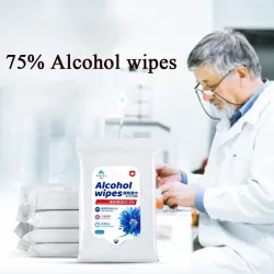 Antibacteriële vochtige doekjes - 75% alcoholHuid