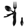 4 in 1 multifunction foldable cutlery - fork - spoon - knife - bottle openerSurvival tools