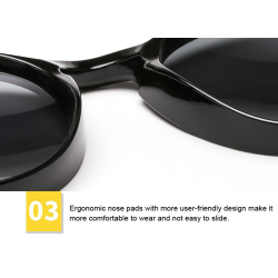 Retro round sunglasses - cat eye - unisexSunglasses