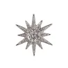 Crystal star broochBrooches