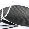 Carbon fiber vinyl sticker - car door handle protection - 10 * 9cm - 4 piecesStickers