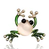 Groene kikker brocheBroches