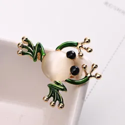 Groene kikker brocheBroches