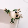 Groene kikker brocheBroches
