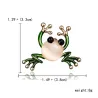 Groene kikker brocheBroches