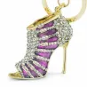 Crystal high heel shoe - keychainKeyrings