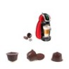Kunststof koffiecapsules - navulbaar - voor Dolce Gusto - 3 stukskoffiewaren