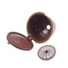 Kunststof koffiecapsules - navulbaar - voor Dolce Gusto - 3 stukskoffiewaren