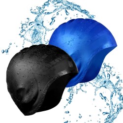 Siliconen badmuts - oren / lang haar bescherming - waterdichtZwemmen