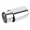 Universal car exhaust pipe - muffler - stainless steel - 2 piecesExhaust mufflers