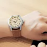 NAVIFORCE - klassiek sporthorloge - quartz - lederen band - waterdichtHorloges