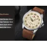 NAVIFORCE - klassiek sporthorloge - quartz - lederen band - waterdichtHorloges