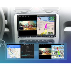 Car radio - 2 Din - 9 inch - Android 10 - 1GB - 16GB - Bluetooth - GPS - carplay - for Volkswagen Golf 5 6 PassatDin 2