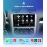 Autoradio - 2 Din - 9 inch - Android 11 - 2GB - 32GB - Bluetooth - GPS - carplay - voor Volkswagen Golf 5 6 PassatDin 2
