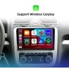 Car radio - 2 Din - 9 inch - Android 10 - 4GB - 64GB - Bluetooth - GPS - carplay - for Volkswagen Golf 5 6 PassatDin 2
