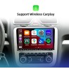 Car radio - 2 Din - 9 inch - Android 10 - 4GB - 64GB - Bluetooth - GPS - carplay - for Volkswagen Golf 5 6 PassatDin 2