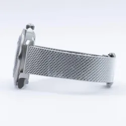 PAGANI - automatisch edelstalen horloge - mesh band - waterdicht - oranjeHorloges