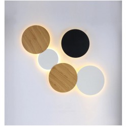 Moderne Scandinavische stijl - LED-licht - ronde wandlampWandlampen