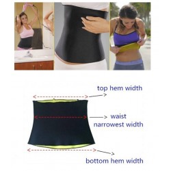 Bodyshaper - neopreen afslankende heupgordel - sauna-effectFitness