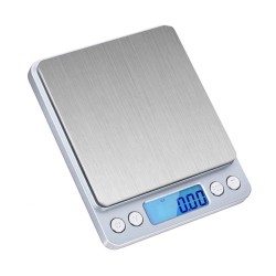 Precisie keukenweegschaal - digitaal - RVS - 0.01g x 500gWeegschalen