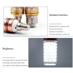 LED bulb - ampoule - E14 / E27 - 12W / 16WE27