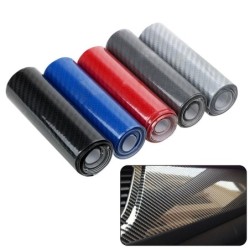 Carbon fiber vinyl film - hoogglans - auto/motor sticker - 10cm * 152cmStickers